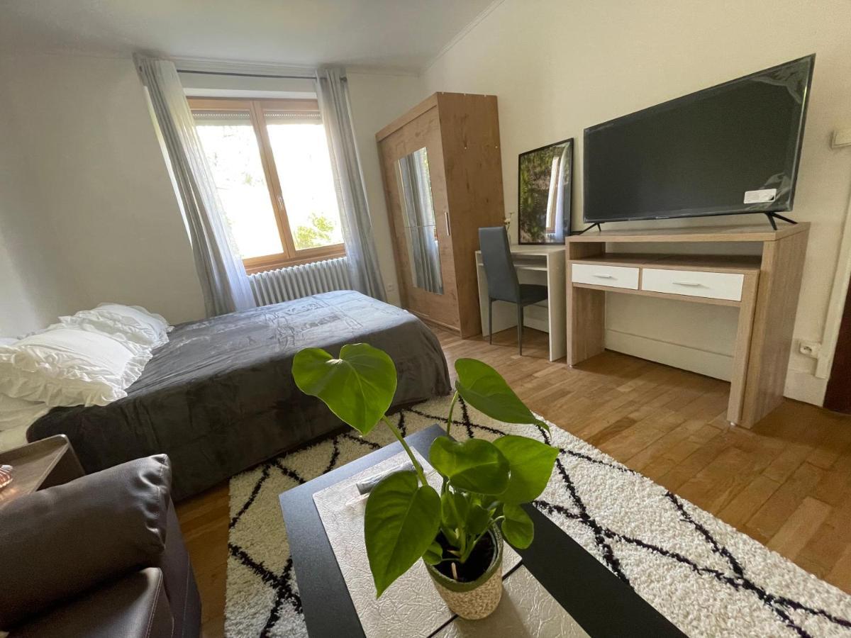 Chambre Privee Vue Sur Le Jardin Proche Centre Ville Besançon Zewnętrze zdjęcie